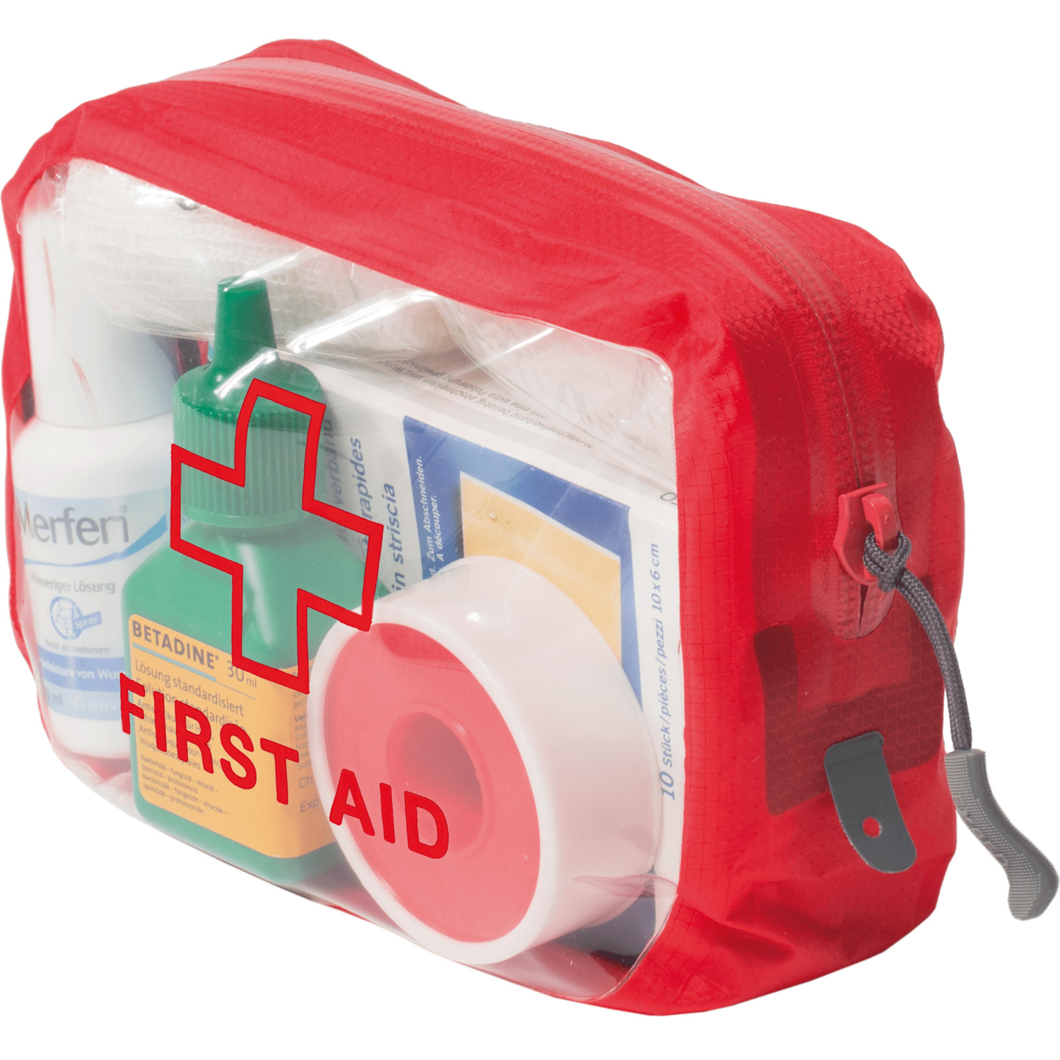 Організатор Exped Clear Cube First Aid S red S червонийфото