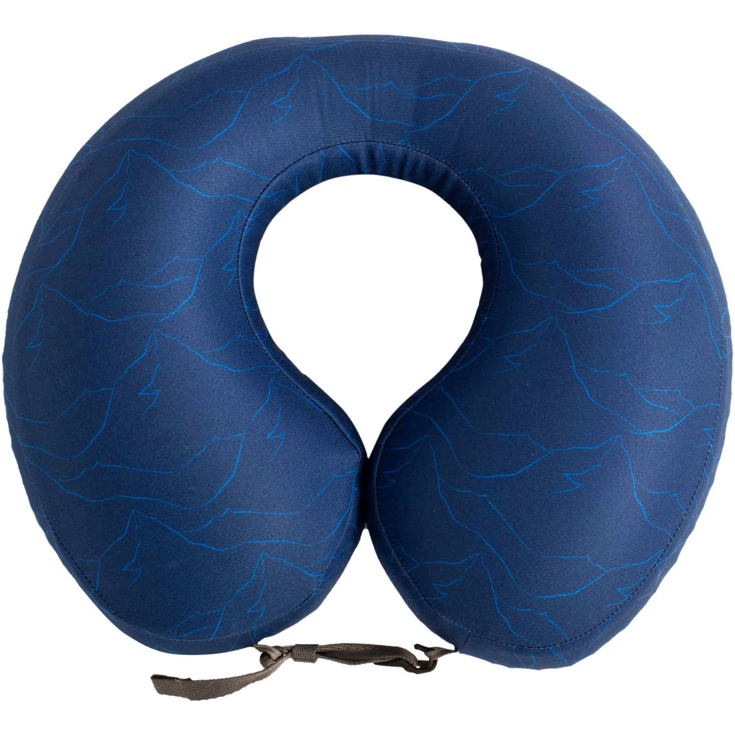 Подушка Exped Neck Pillow Deluxe navy mountain – темно-синійфото