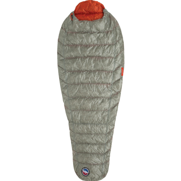 

Спальник Big Agnes Pluton UL 40 (850 DownTek) Long gray/pumpkin Left Zip