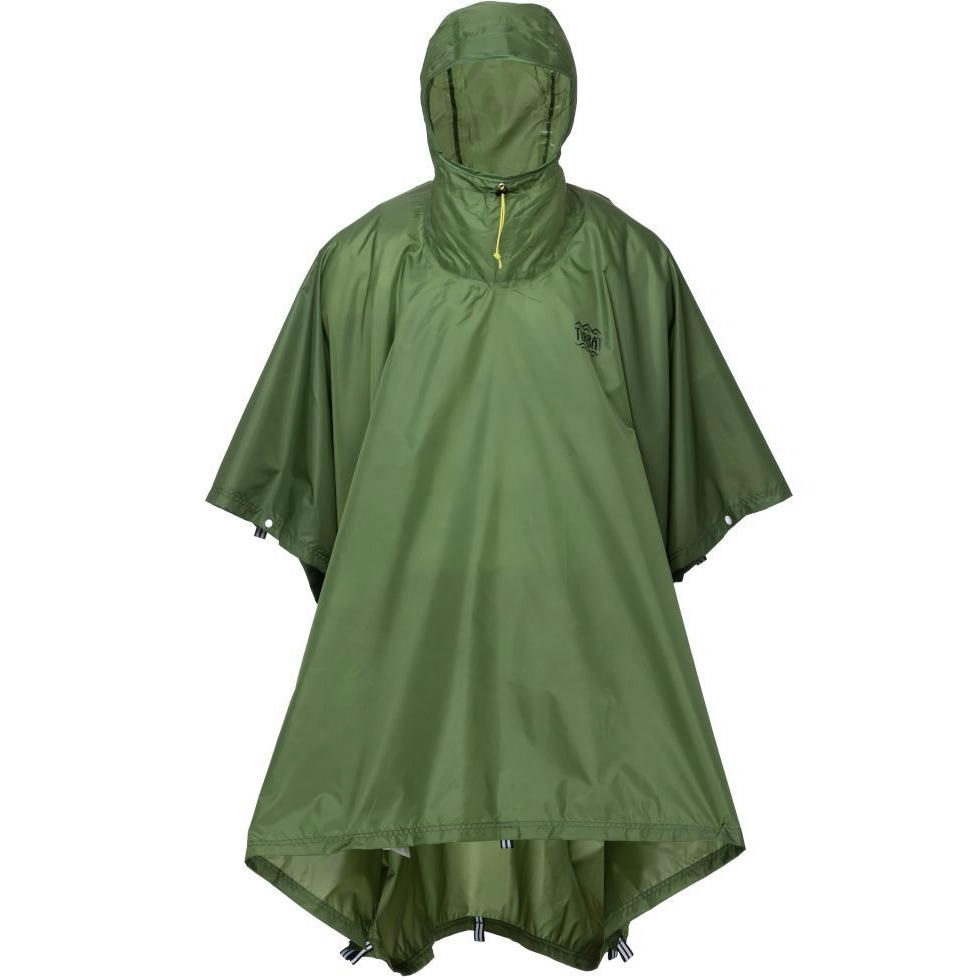 Тент-пончо Turbat Molfar green S/M зеленый фото 1