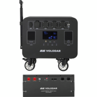 Комплект портативная станция 2Е Volodar 5000W, 5120Wh, WiFi/BT+Батарея расширения емкости 5120Wh (2E-PPS5051_2E-PPSEB51)