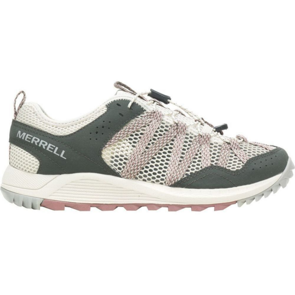 Кросівки жіночі Merrell Wildwood Aerosport Oyster/Burlwood 40.5 білий/бежевийфото