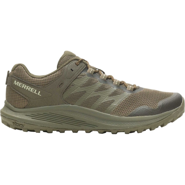 Кроссовки мужские Merrell Nova 3 Tactical Dark Olive 47 оливковый фото 