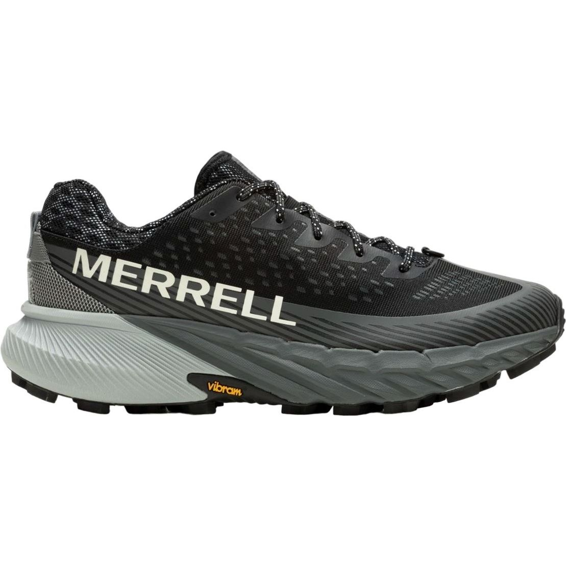 Кросівки чоловічі Merrell Agility Peak 5 Black/Granite 40 чорний/сірийфото
