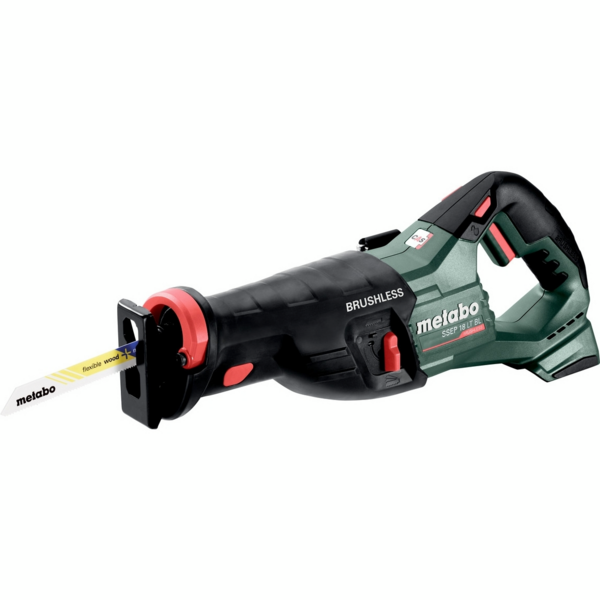 Акція на Пила сабельная аккумуляторная Metabo SSEP 18 LT BL 18В (без АКБ и ЗУ), (601617850) від MOYO