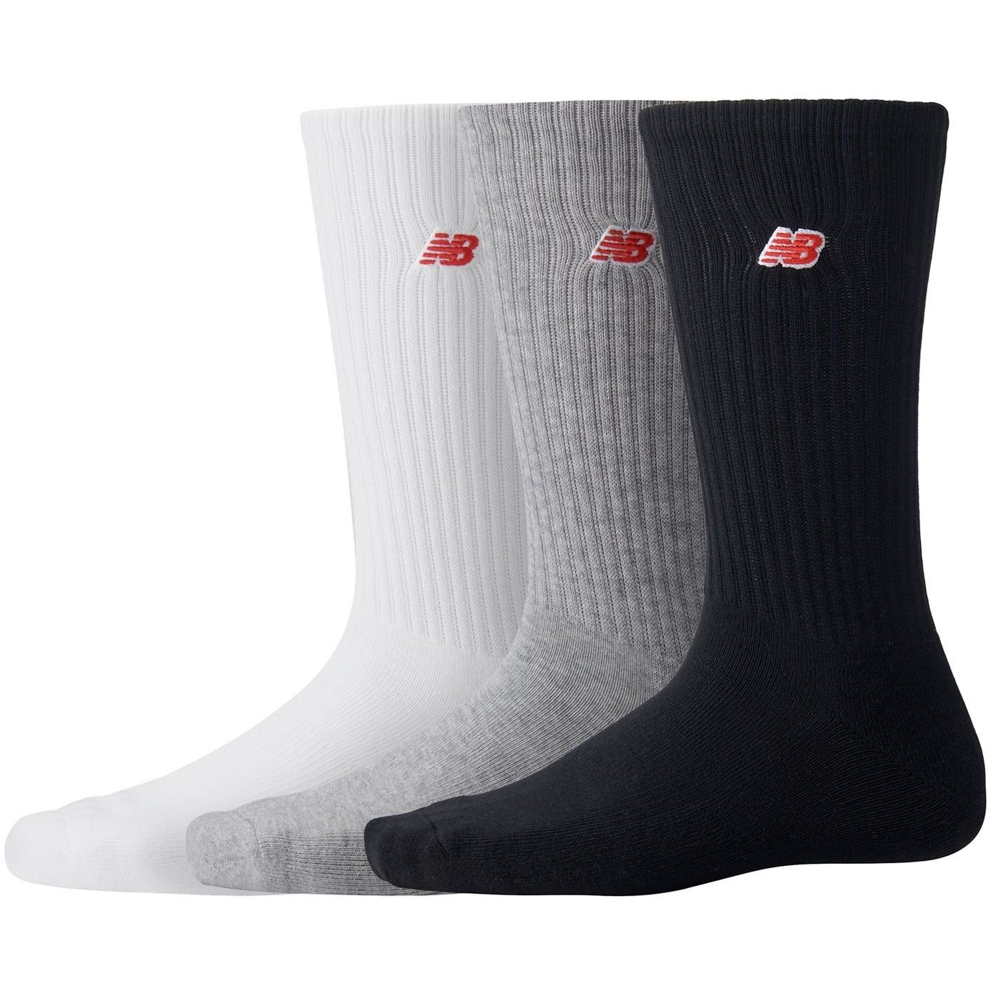 Шкарпетки New Balance Шкарпетки Patch Logo S, 3 пари різнокольоровіфото