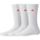 Носки New Balance Носки Patch Logo S, 3 пары белые