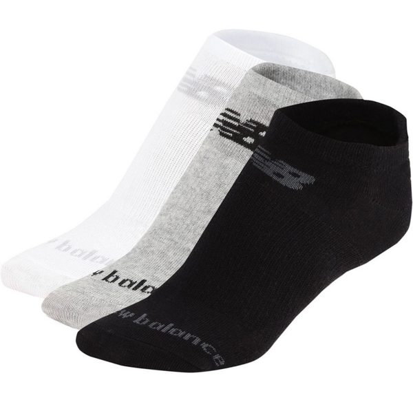 

Носки New Balance Flat Knit No Show S95123WM M 3 пары разноцветные