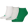 Носки Puma Unisex Sneaker Plain 3P 39-42 3 пары белые, серые, зеленые