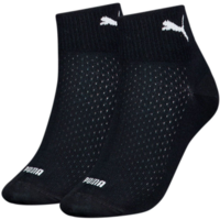 Носки женские Puma Women Quarter 2P 938381-01 39-42 2 пары черные