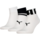 Шкарпетки Puma Unisex Big Logo Quarter 3P 35-38 3 пари білі