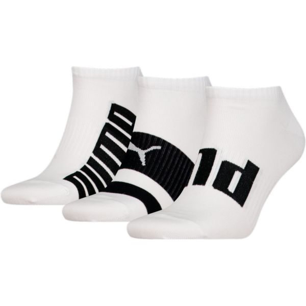 

Носки Puma Unisex Big Logo Sneaker 3P 938390-01 39-42 3 пары белые