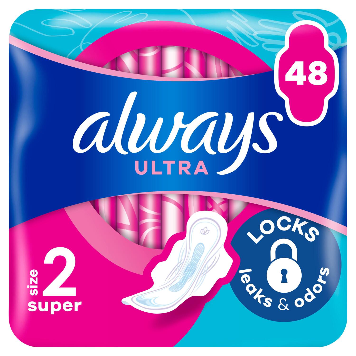 Гігієнічні прокладки Always Ultra Day Super (Розмір 2) 48 штфото
