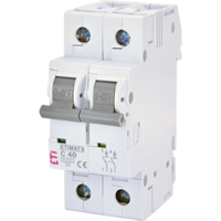 Автоматичний вимикач ETI, ETIMAT 6 2p С 40А (2143520)