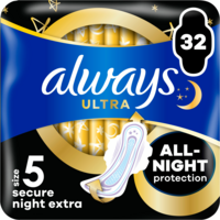 Гигиенические прокладки Always Ultra Secure Night Extra Размер 5 32шт