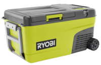Холодильник акумуляторний мобільний Ryobi RY18CB23A-0, 18В ONE+, 220В або 12В, температура +20…-20, 23л, 2 порти для АК