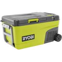 Холодильник аккумуляторный мобильный Ryobi RY18CB23A-0, 18В ONE+, 220В или 12В, температура +20…-20, 23л, 2 порта для АК