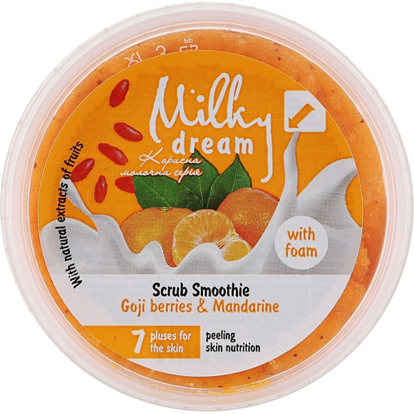 

Скраб-смузи с пеной Milky Dream Goji berries & Mandarine 140г