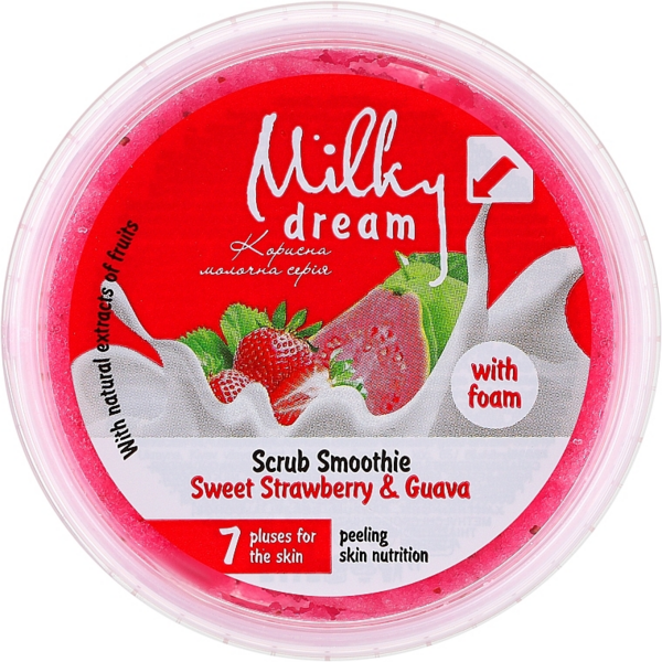 

Скраб-смузи с пеной Milky Dream Sweet Strawbery & Guava 140г