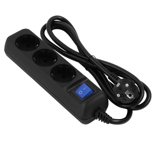 

Сетевой удлинитель 2E 3хТип F, 3*1,5мм, 1,5м, black (2E-U03ESM1.5BK)