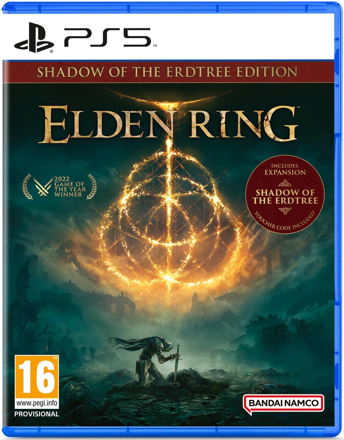 Гра консольна PS5 Elden Ring Shadow of the Erdtree Edition, BD дискфото