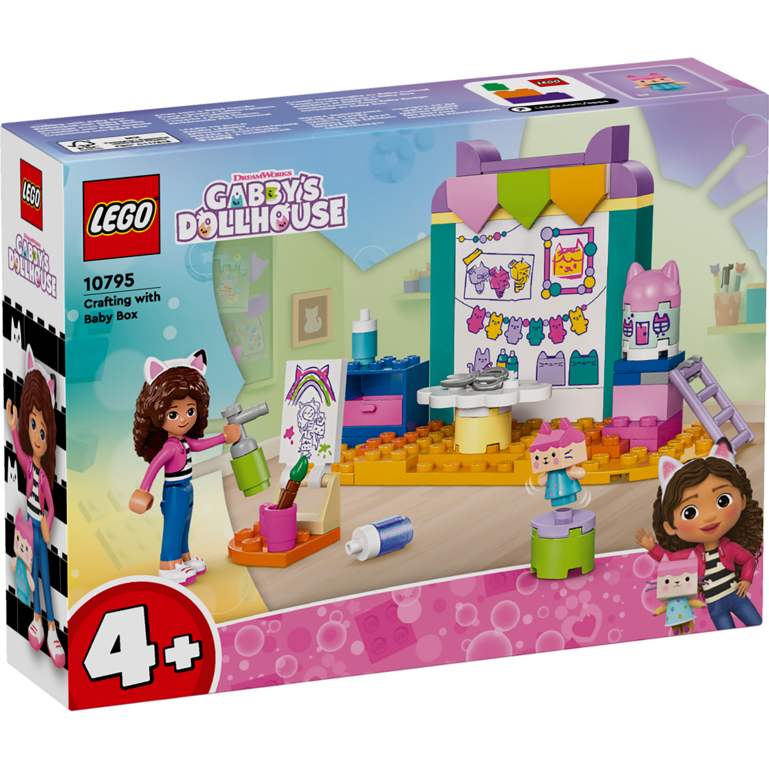Констуктор LEGO Gabby&#039;s Dollhouse Робимо разом з Доцей-Бокс 10795фото