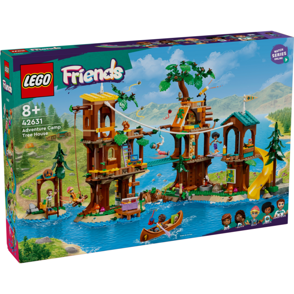 Акція на Конструктор LEGO Friends Домик на дереве в приключенческом лагере 42631 від MOYO