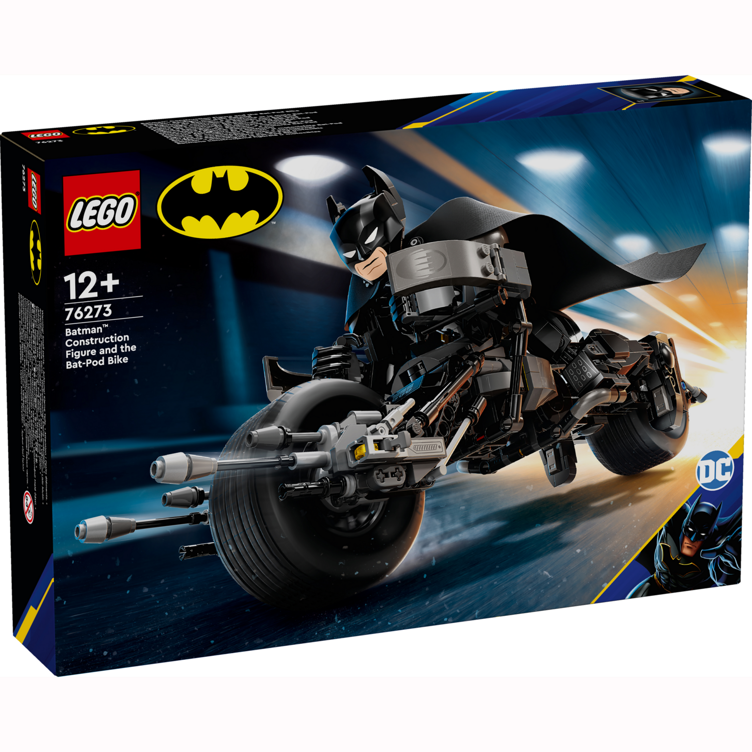 Конструктор LEGO Batman Фигурка Бэтмэна для собирания и бетцыкл 76273 фото 