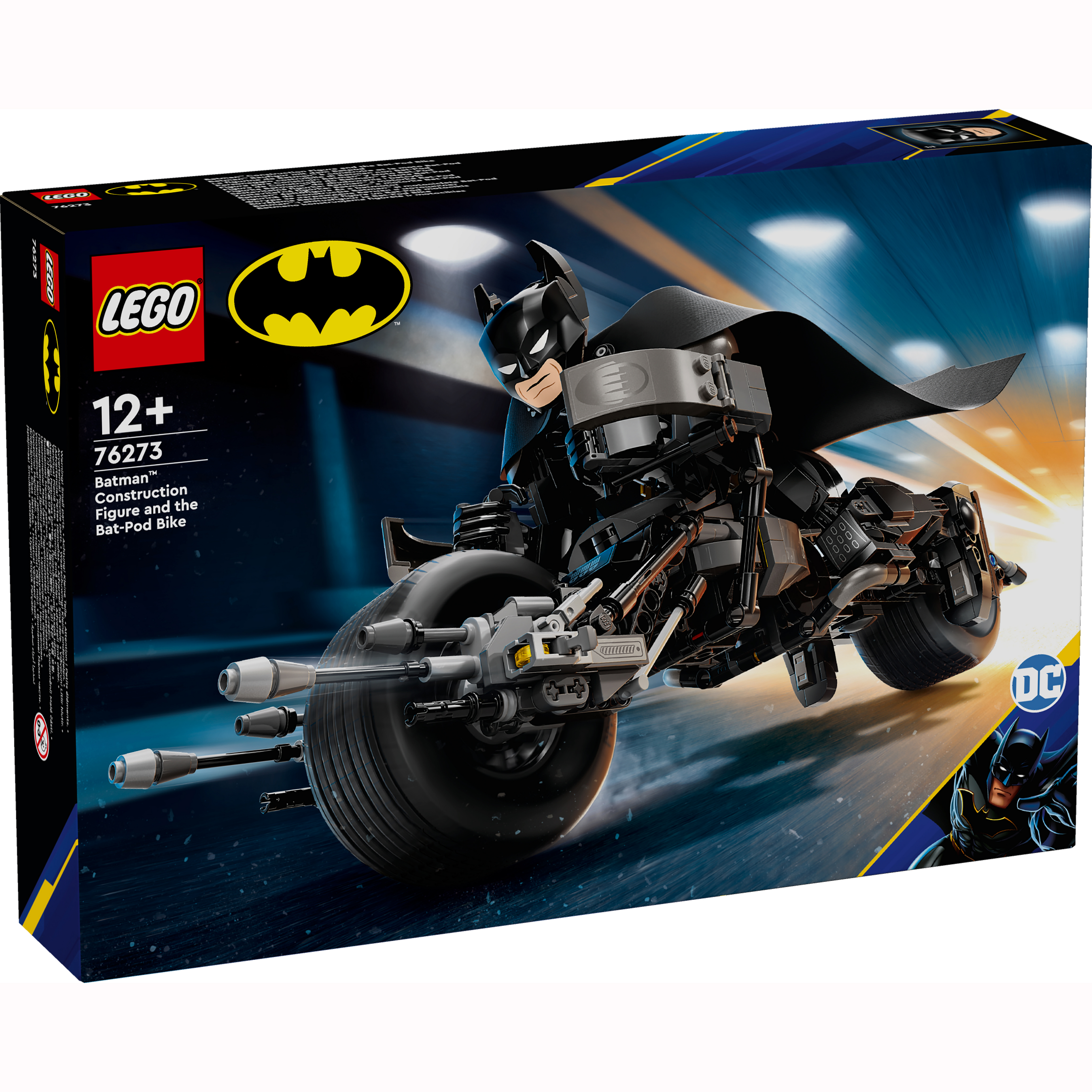 Конструктор LEGO Batman Фігурка Бетмена для прибирання та бетцикл 76273фото1