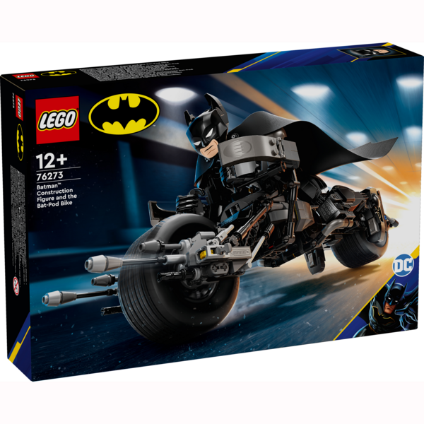 Акція на Конструктор LEGO Batman Фигурка Бэтмэна для собирания и бетцыкл 76273 від MOYO