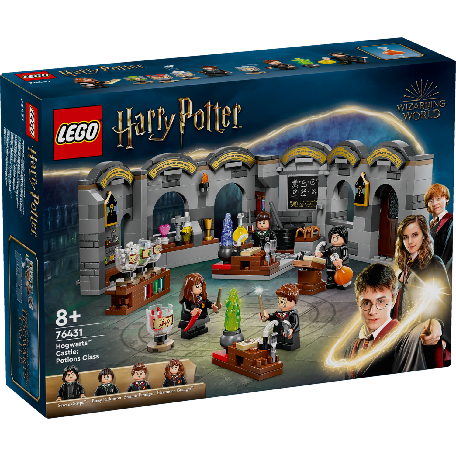 Конструктор LEGO 76431 Harry Potter Замок Говартс: Урок зельеварения фото 