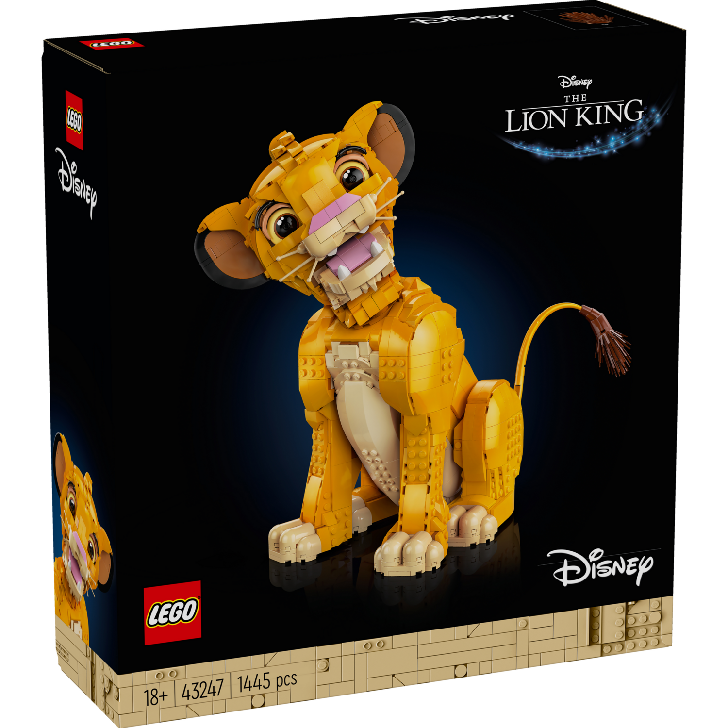 Конструктор LEGO Disney Classic Юный король Лев Симба 43247 фото 
