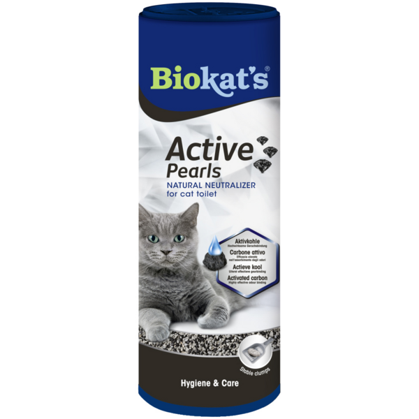 

Дезодорант для кошачьего туалета Biokat's Active Pearls с активированным углем 700мл