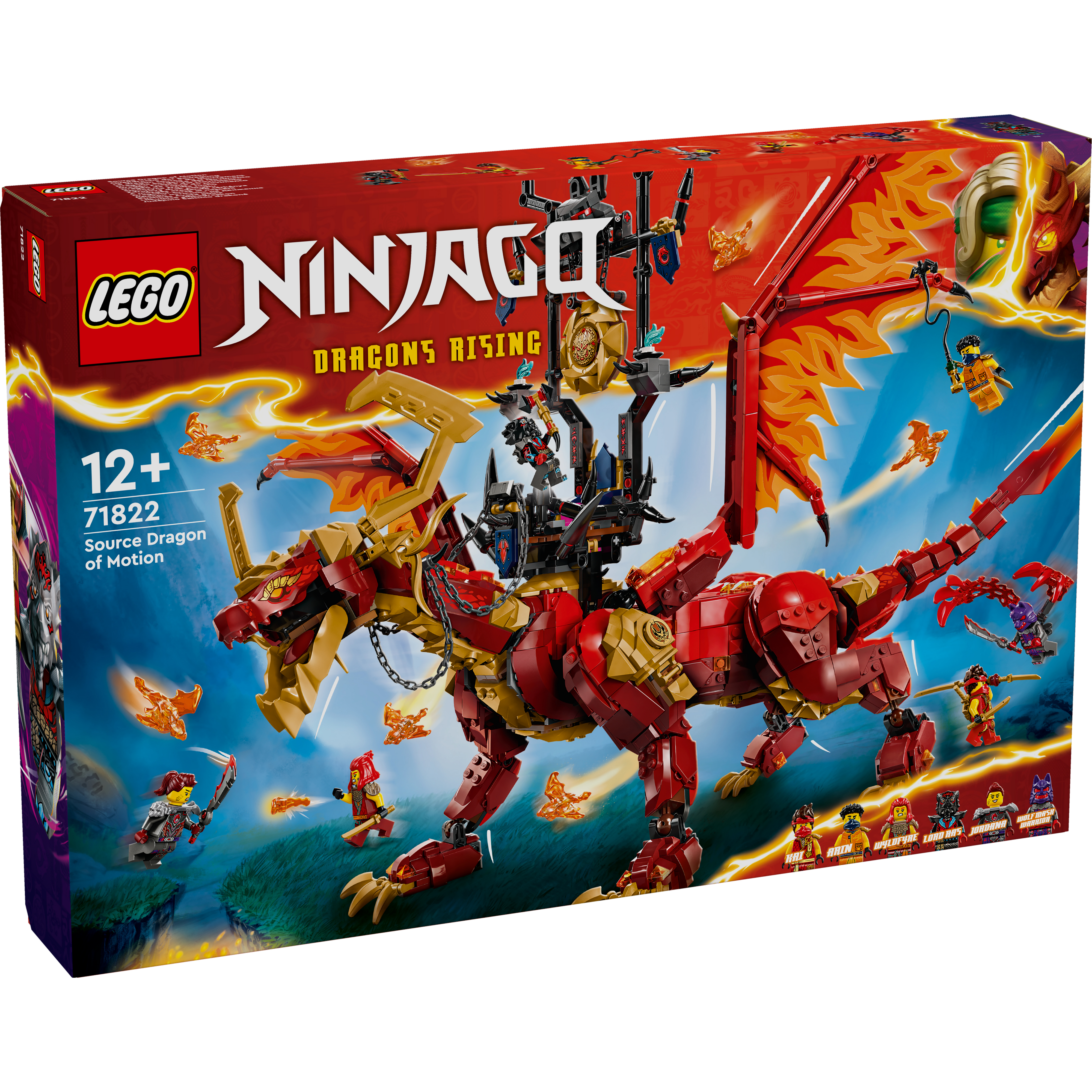 Конструктор LEGO NINJAGO Перводракон движения 71822 фото 1