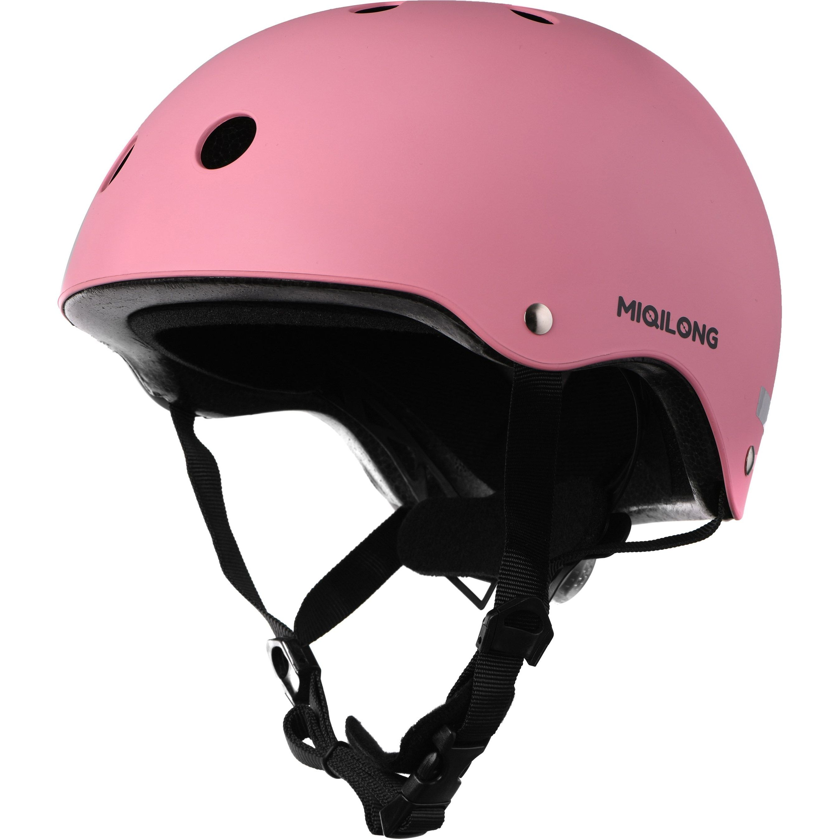 Детский защитный шлем Miqilong Atlas розовый фото 1