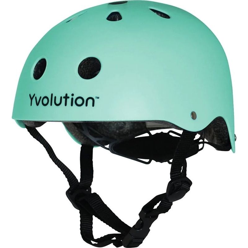 Захисний шолом Yvolution, розмір S, зеленийфото