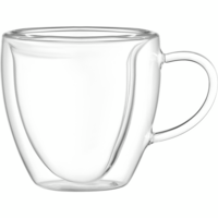 Набір чашок з ручками та подвійними стінками Ardesto, 330мл, 2шт (AR2633BHL)