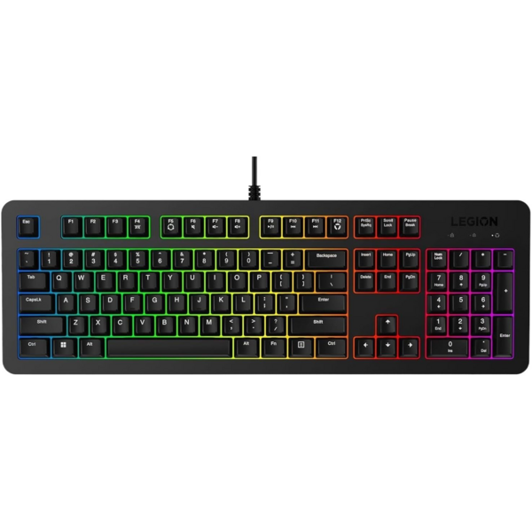 Акція на Игровая клавиатура LENOVO Legion K310 RGB KB-UA (GY41N91855) від MOYO