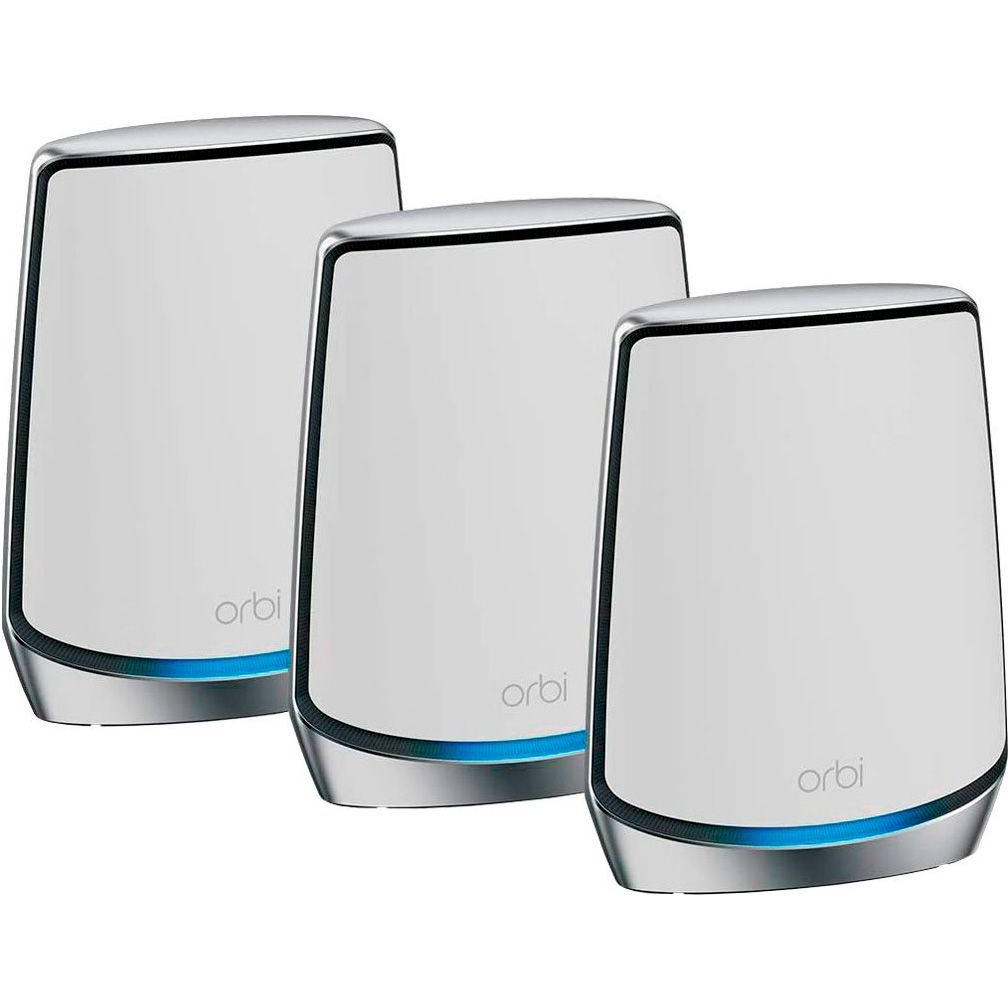Система WiFi-Mesh NETGEAR Orbi RBK853 AX6000, 3мод, белый (RBK853-100EUS) фото 