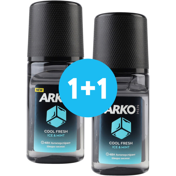 

Антиперспирант шариковый Arko Men Сool Fresh 50мл