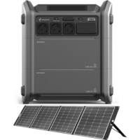 Портативна зарядна станція Segway CUBE 2000, 2584W, 2048Wh + сонячна панель 2E 400 Вт (AA.13.04.02.0007-SET400)