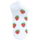 Шкарпетки жіночі Premier Socks 36-40 1 пара білі з принтом Полуниця (4820163318950)