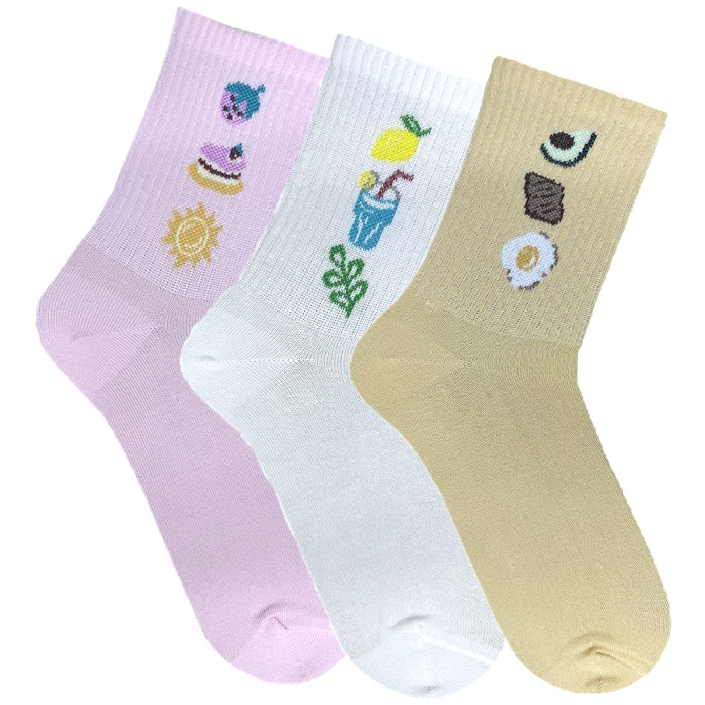 Набір жіночих шкарпеток Premier Socks 36-40 3 пари різнокольорові (4820163319209)фото