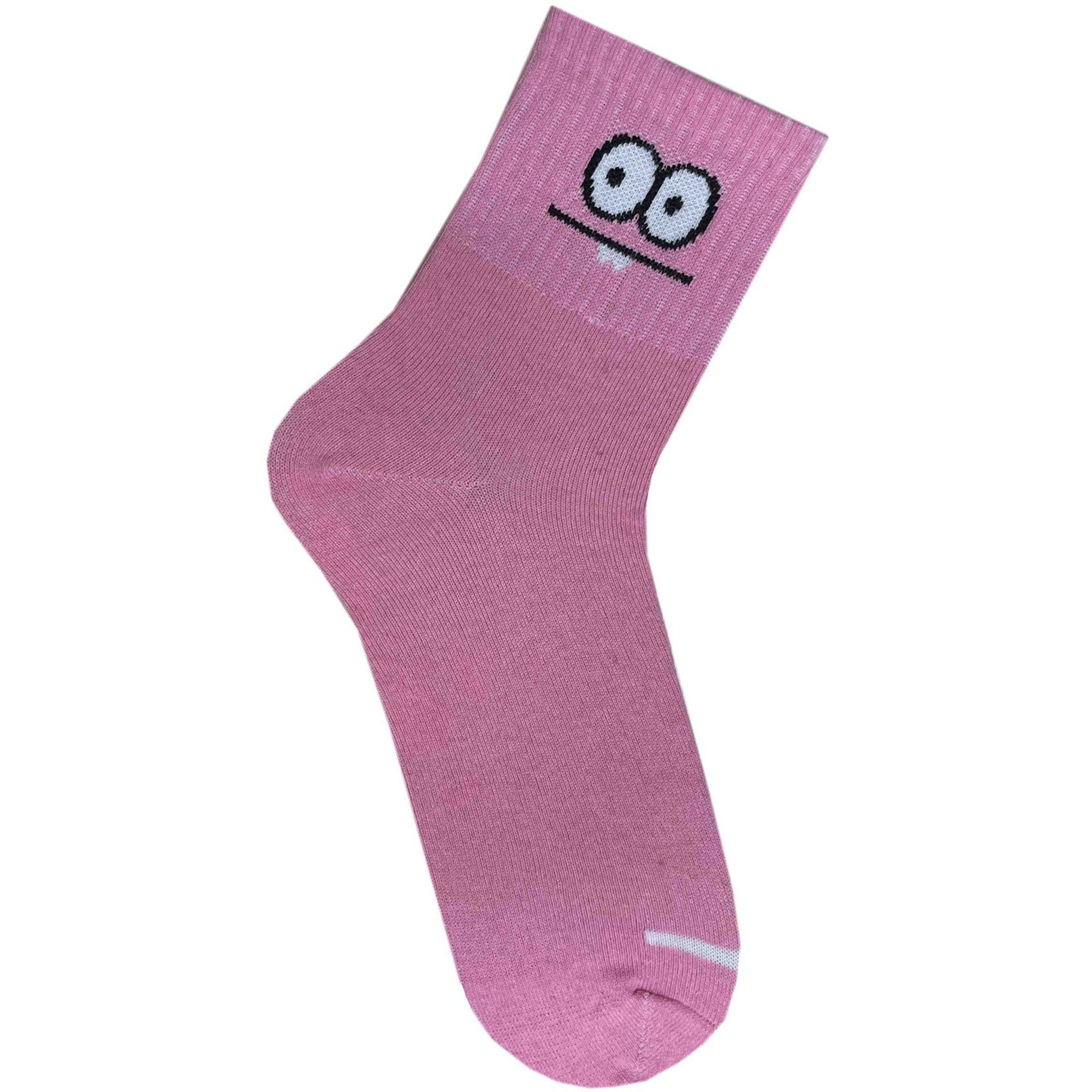 Носки женские Premier Socks 36-40 1 пара розовые с принтом Смайл (4820163319063) фото 1