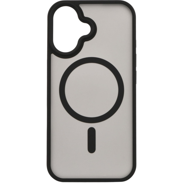 Чехол 2Е Basic для Apple iPhone 16 Soft Touch MagSafe Cover Black (2E-IPH-16-OCLS-BK)