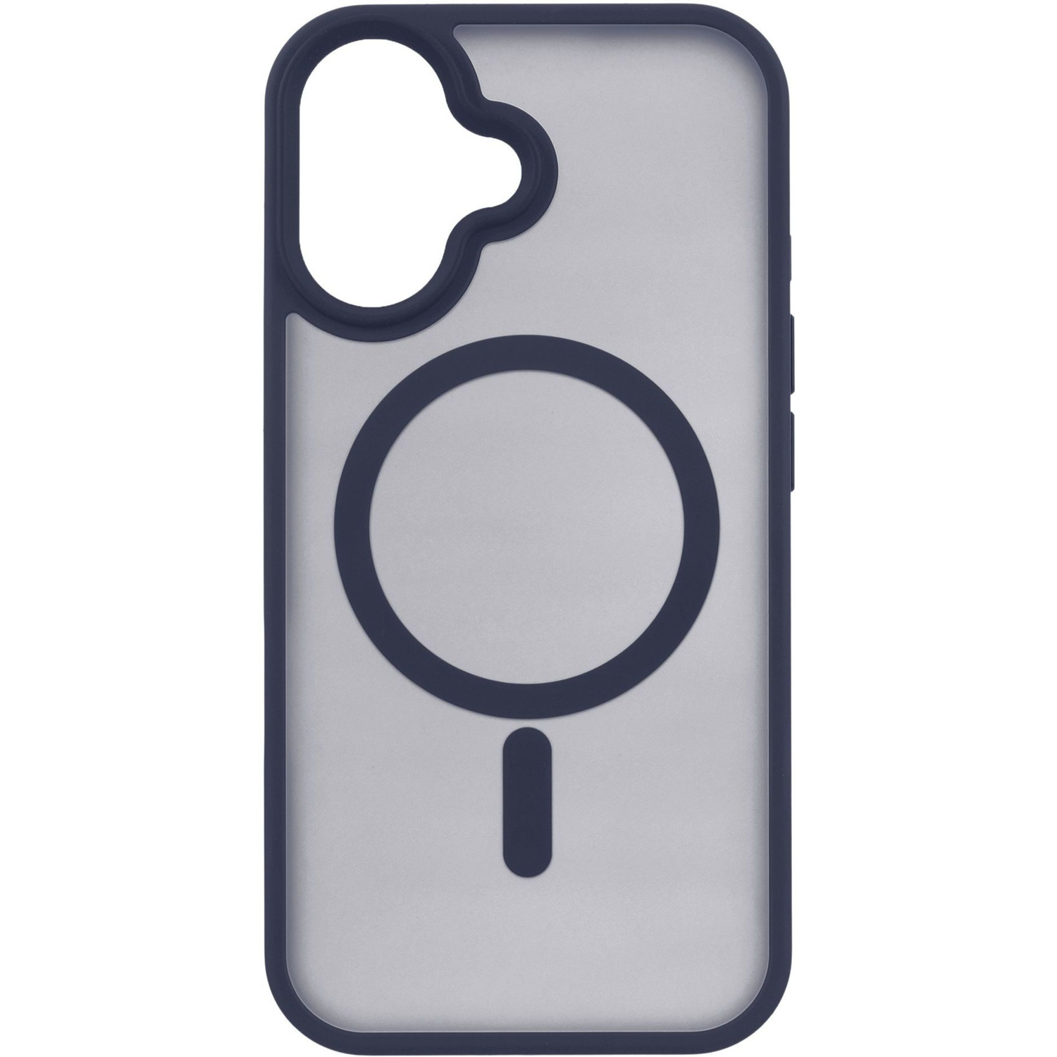Чохол 2Е Basic для Apple iPhone 16 Soft Touch MagSafe Cover Dark Blue (2E-IPH-16-OCLS-DL)фото