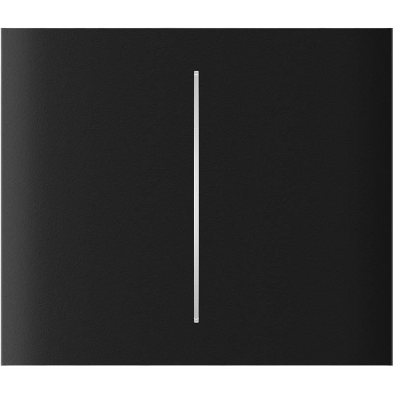 Кнопка центральна для двоклавішного вертикального вимикача Ajax LightSwitch, бездротовий, чорний (000046473)фото