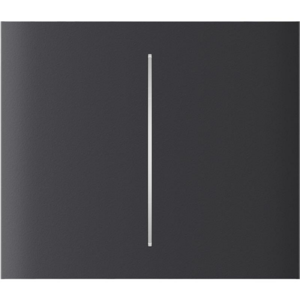

Кнопка центральная для двухклавишного вертикального выключателя Ajax LightSwitch, беспроводной, графит (000046475)