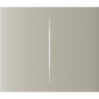 Кнопка центральна для двоклавішного вертикального вимикача Ajax LightSwitch, бездротова, ivory (000046479)