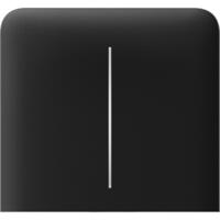 Кнопка бокова для двоклавішного вертикального вимикача Ajax LightSwitch, бездротова, чорний (000046484)